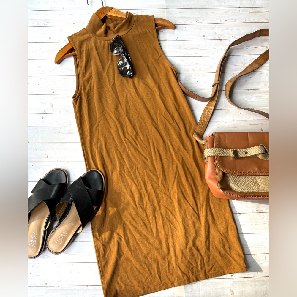 TNA stretch tank dress